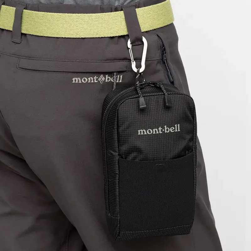 MONTBELL Nylon Storage Bag Large Size Unisex Black-6