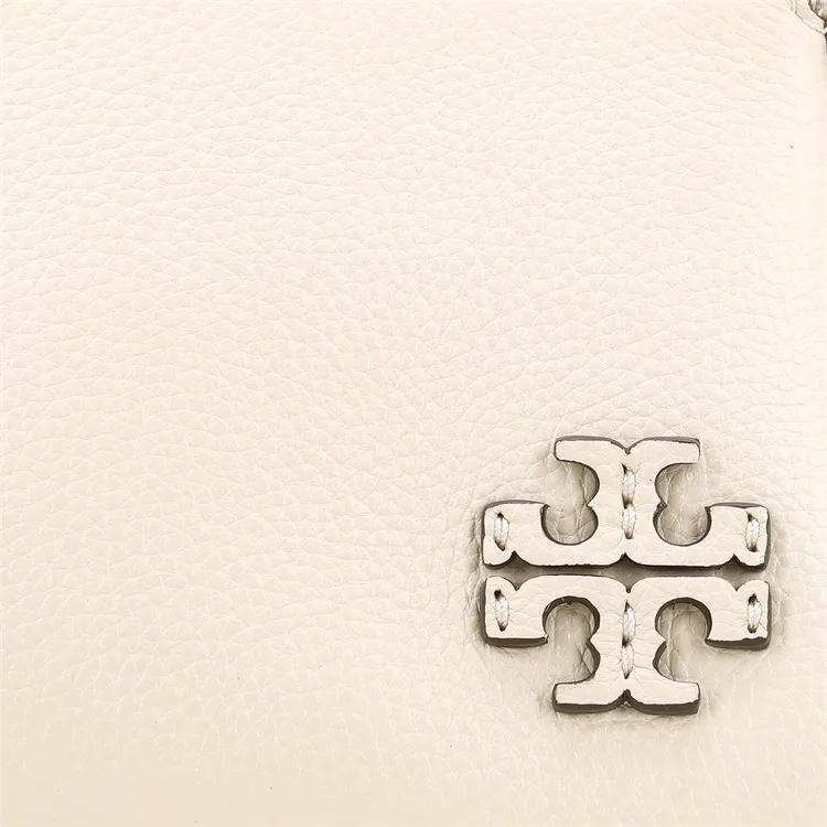 TORY BURCH McGraw Litchi Grain Leather Shoulder Bag Handbags Shoulder Bags Regular Women's White-4
