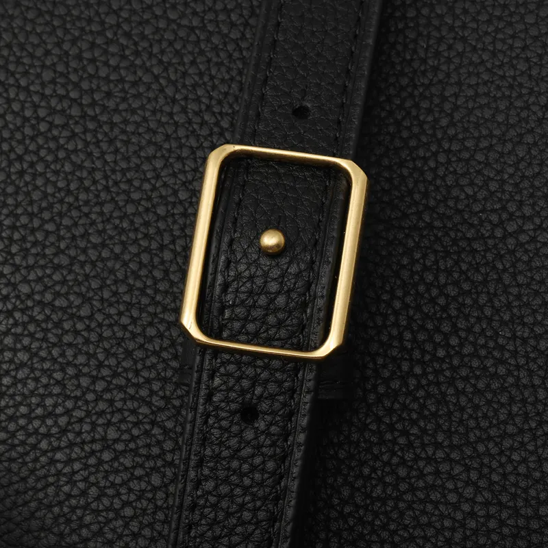 TORY BURCH Eleanor Cow Leather Crossbody Bag, Shoulder Bag Trumpets Women's Black-5