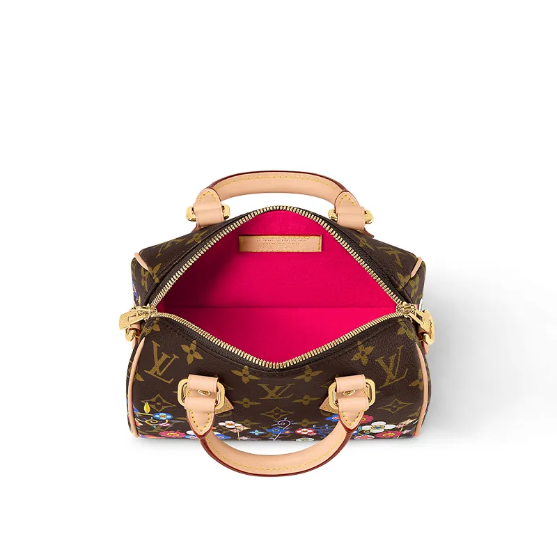 LOUIS VUITTON X Takashi Murakami Speedy Bandouliere 20 Monogram-3