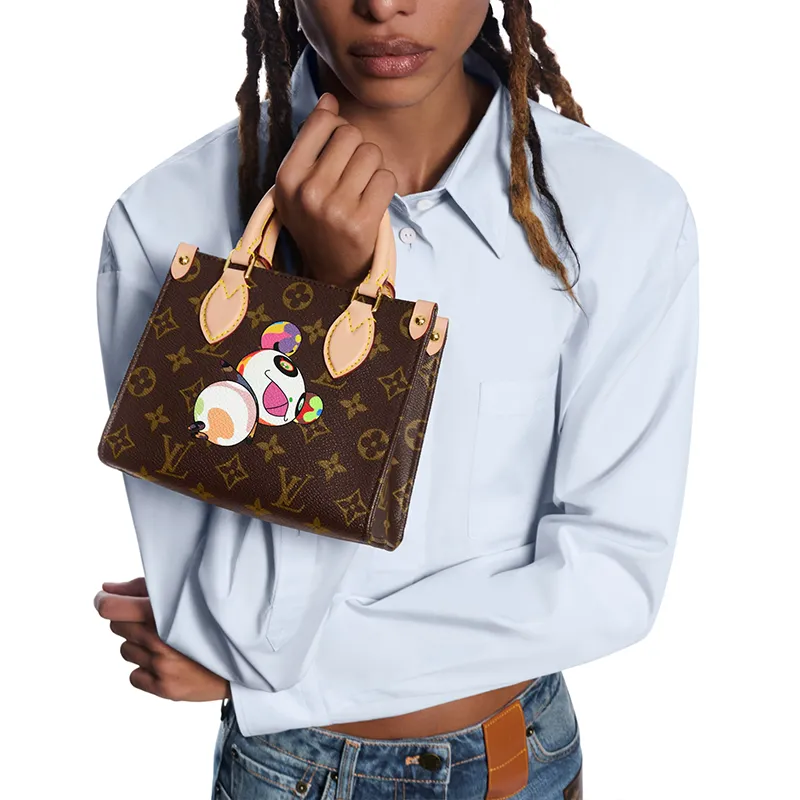 LOUIS VUITTON X Takashi Murakami OnTheGo Bb Bag Monogram-6