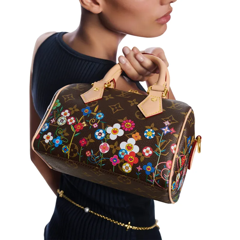 LOUIS VUITTON X Takashi Murakami Speedy Bandouliere 20 Monogram-6