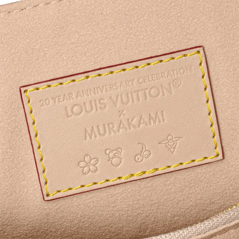 LOUIS VUITTON X Takashi Murakami Dauphine Soft Gm White-4