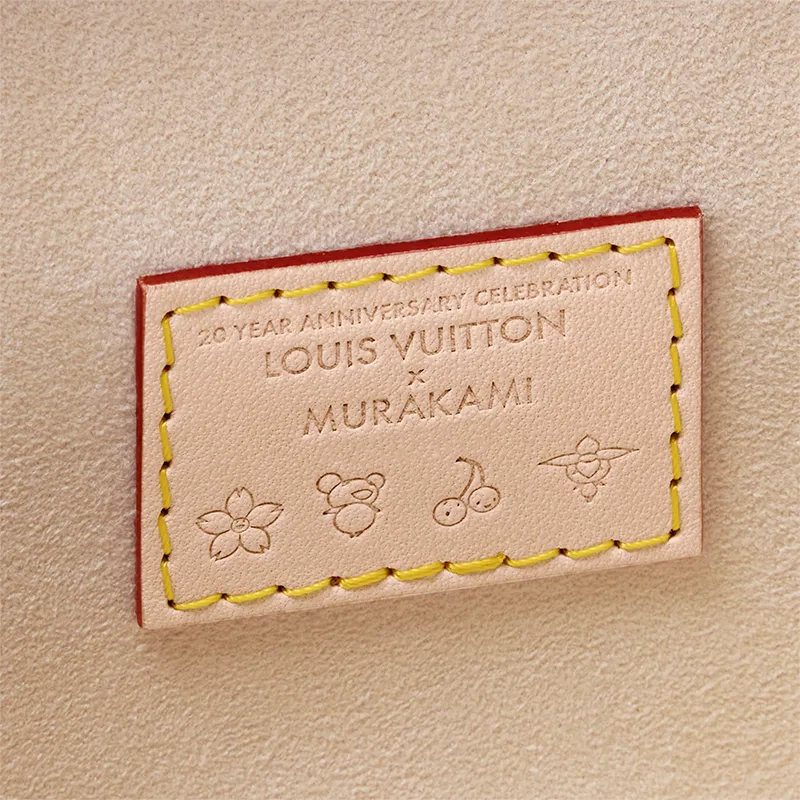 LOUIS VUITTON X Takashi Murakami Vanity Chain Pouch White Multicolored-4