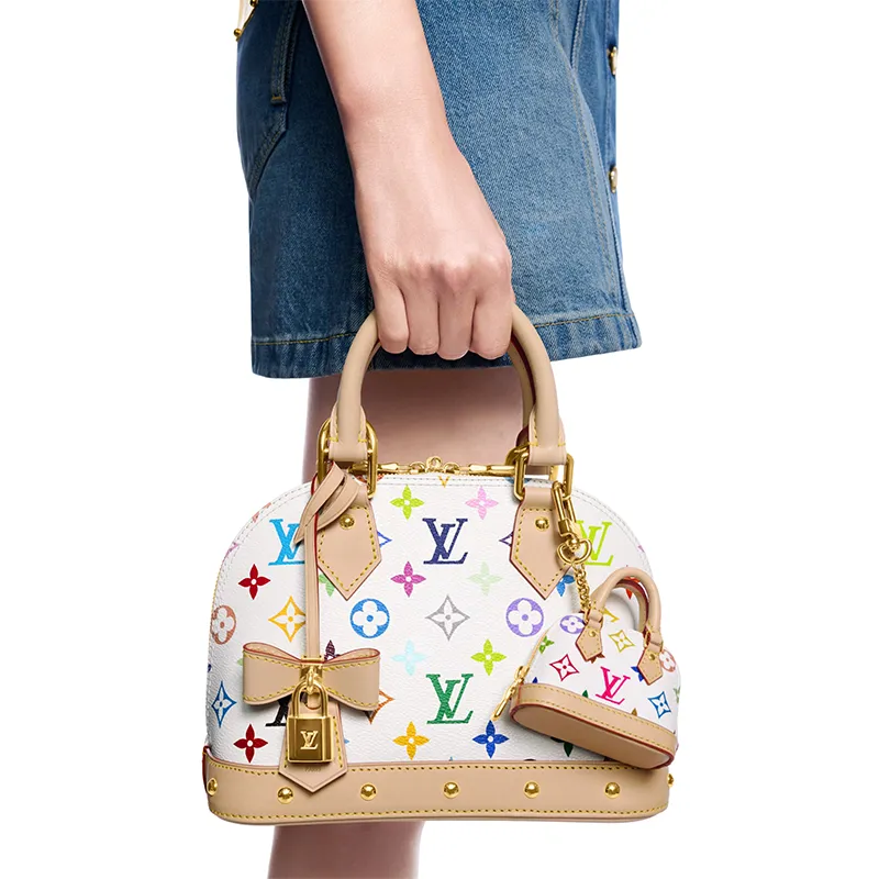 LOUIS VUITTON X Takashi Murakami Micro Alma Monogram Multicolor White Multicolored-4