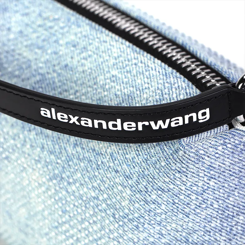 Alexander Wang Heiress Flex Denim Bag-4