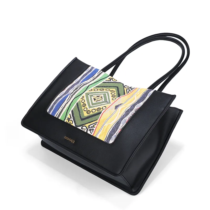 COOGI Synthetic Leather Shoulder Bag Women's Multicolor-9