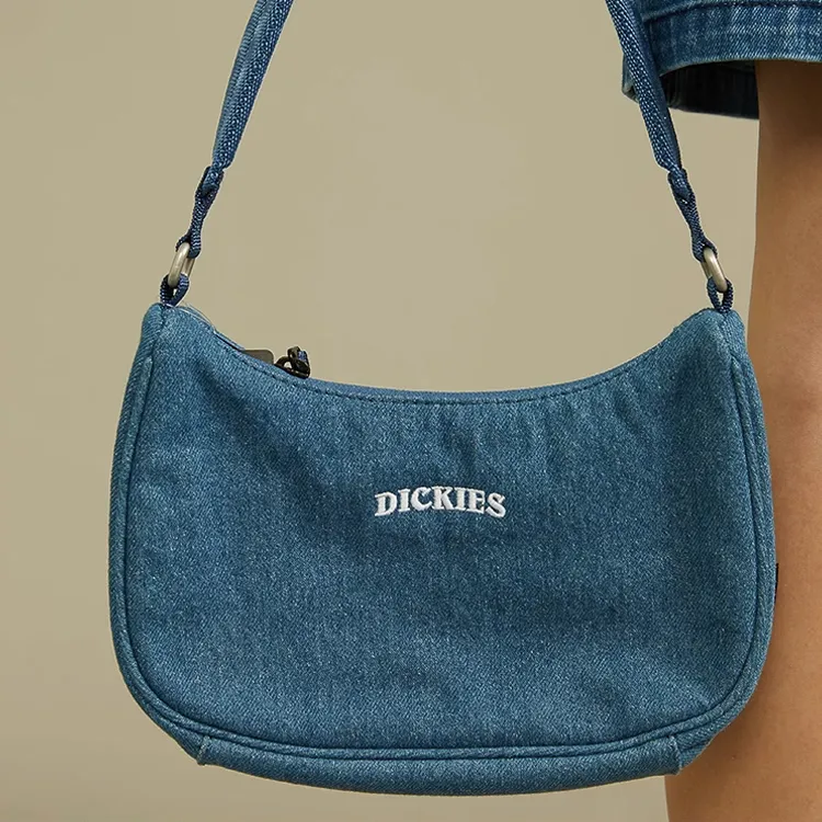 Dickies Cotton Handbag, Shoulder Bag Women's Blue-4