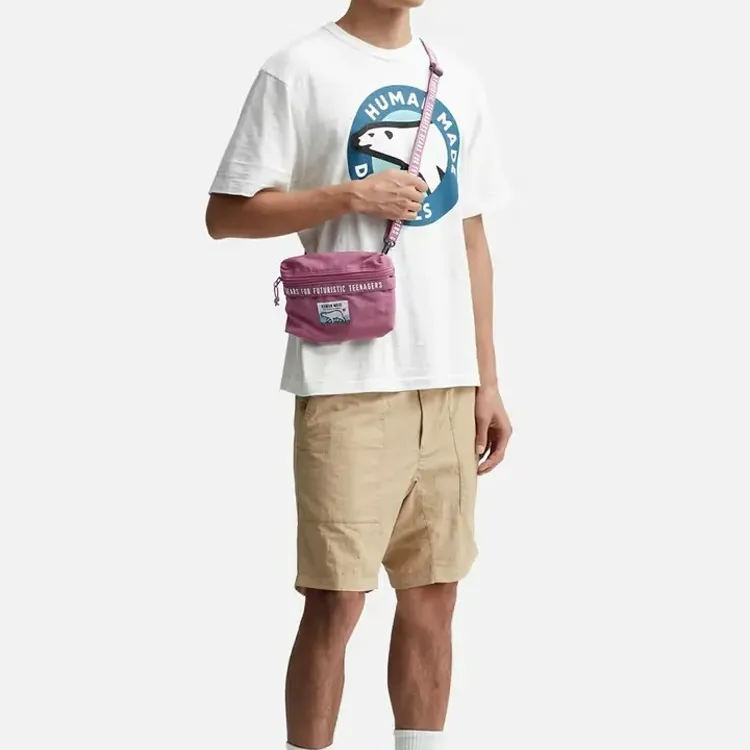 HUMAN MADE Sacoche Shoulder Bag Blue-3