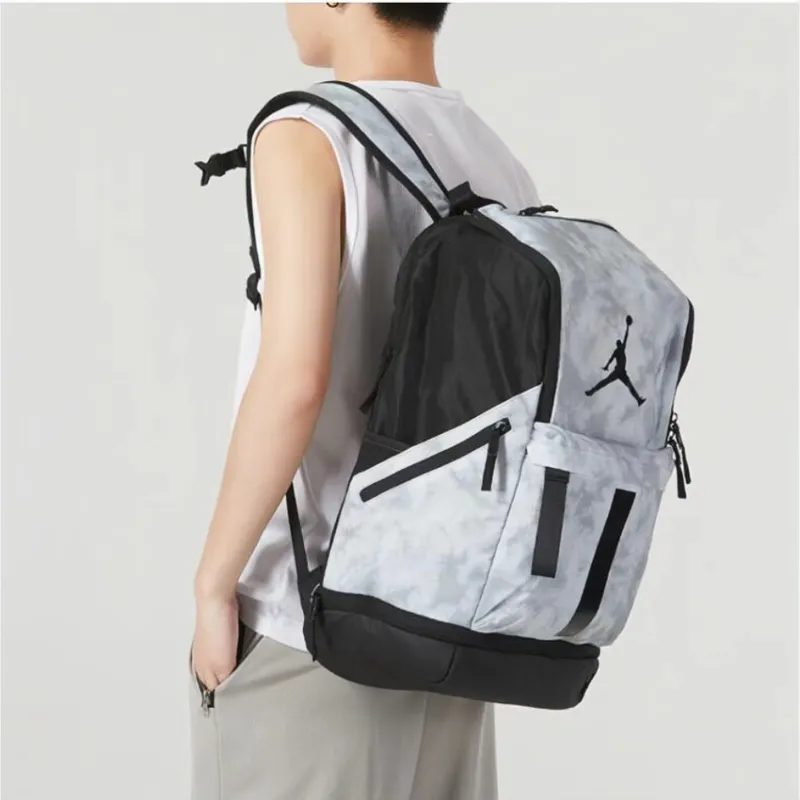 Jordan Polyester Backpack Regular Unisex Wolf Gray-3