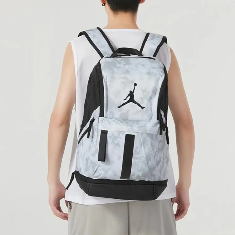 Jordan Polyester Backpack Regular Unisex Wolf Gray-4