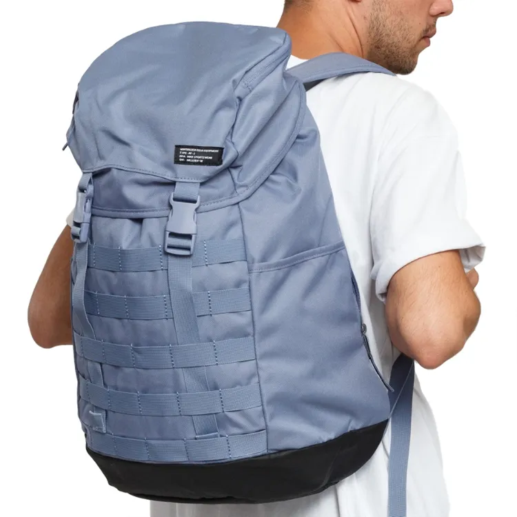 Nike Polyester Backpack Unisex Blue-4
