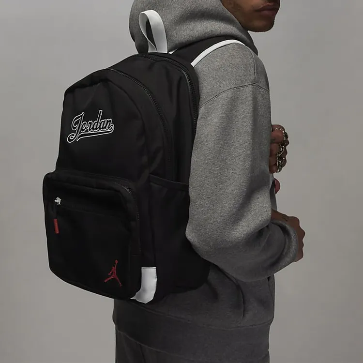 Jordan MVP Polyester Backpack Regular Unisex Black-5