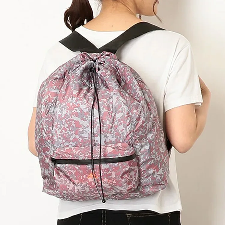 Adidas Polyester Fanny Pack Backpack Regular Women's Red Purple-4