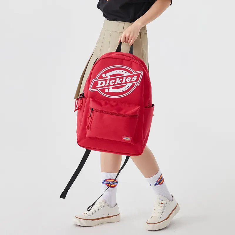 Dickies Polyester Backpack Regular Unisex Red-12