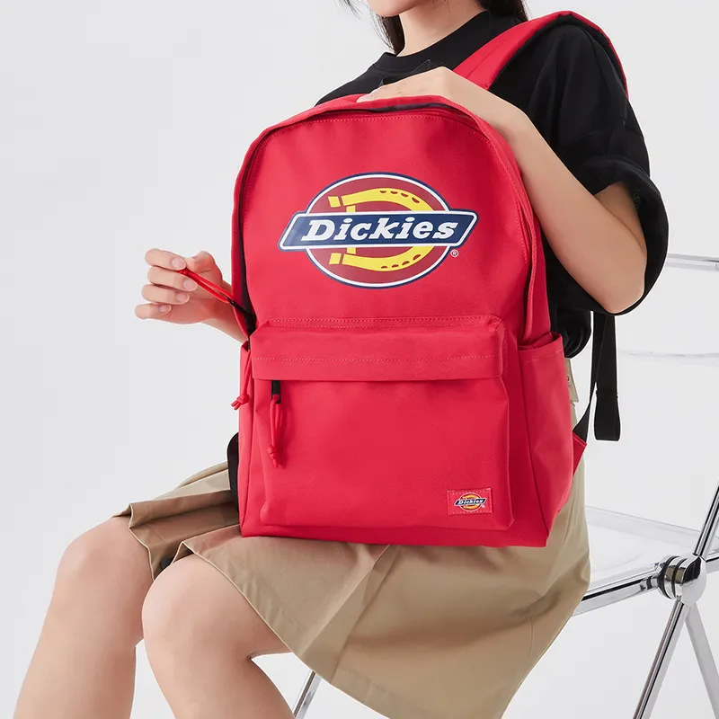 Dickies Polyester Backpack Regular Unisex Red-11