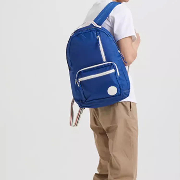 Converse Polyester Backpack Regular Unisex Blue-4