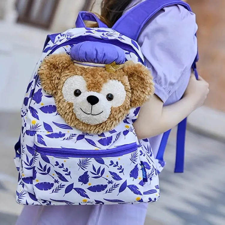 Disney Polyester Backpack Regular Unisex Blue-6