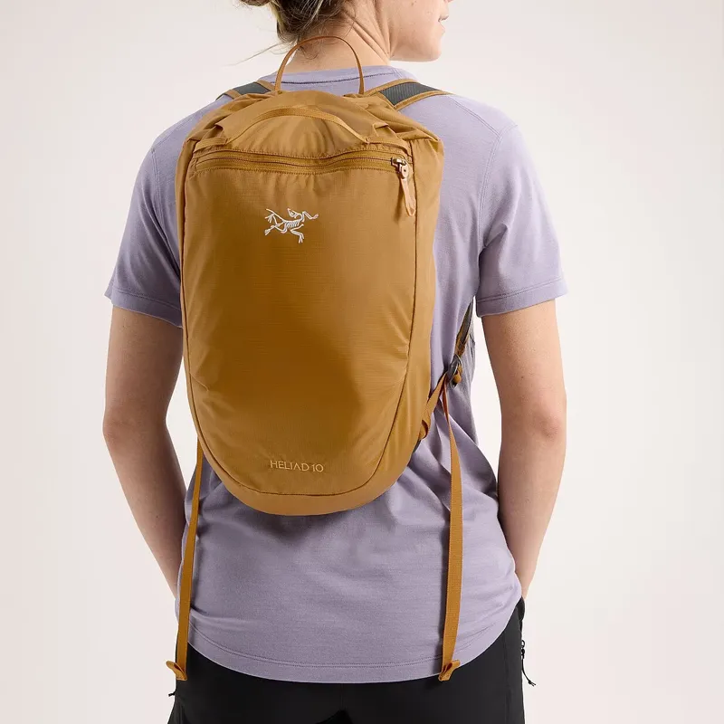Arcteryx PU Outdoor Hiking Bag Backpack Regular Unisex Ginger Yellow-4