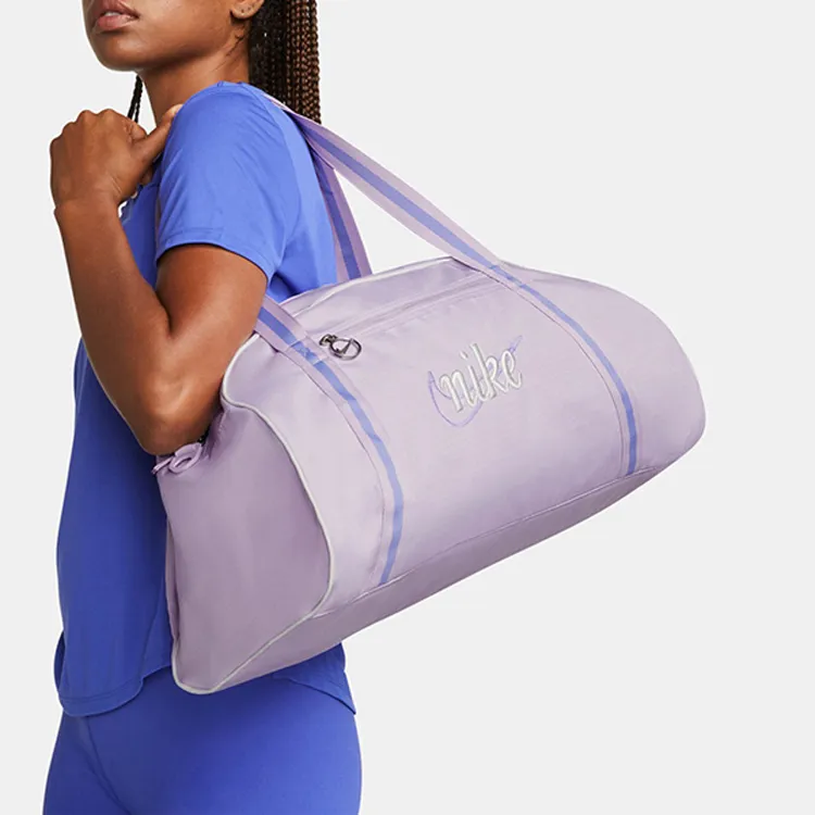 Nike Fabric Training Bag Gym Bags Shoulder Bag Crossbody Bag Handbag Regular Unisex Pink Purple-4