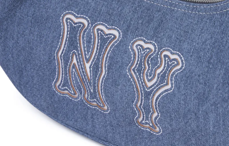 MLB New York Yankees Artificial Leather Shoulder Bag, Hot Girl Bag Unisex-4