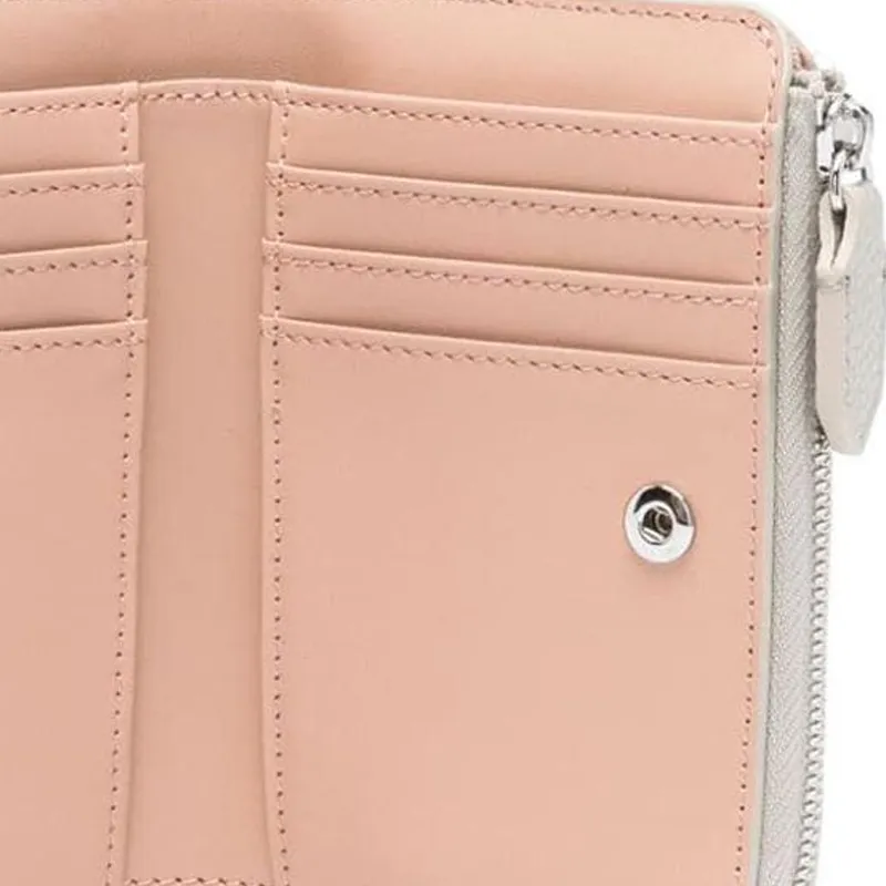 EMPORIO ARMANI Polyester Wallet Women's White-4