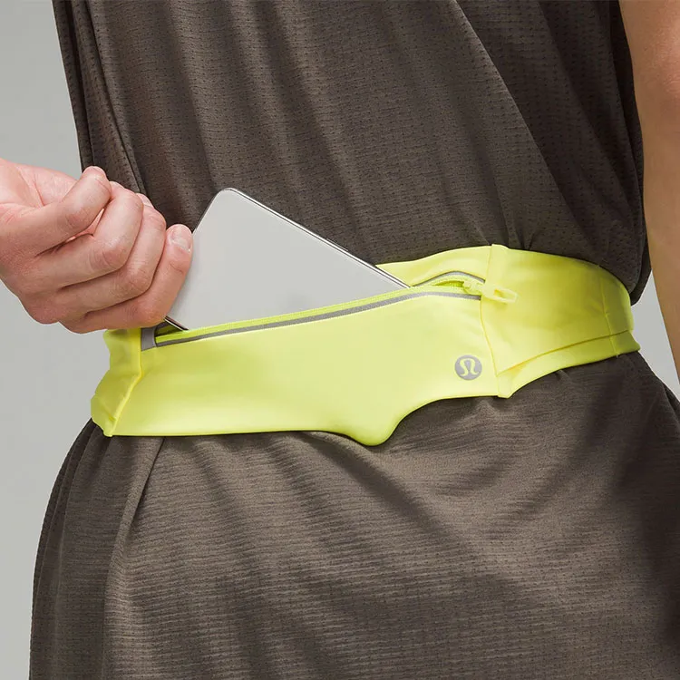 Lululemon Elastane Fanny Pack Unisex Electric Lemon-3