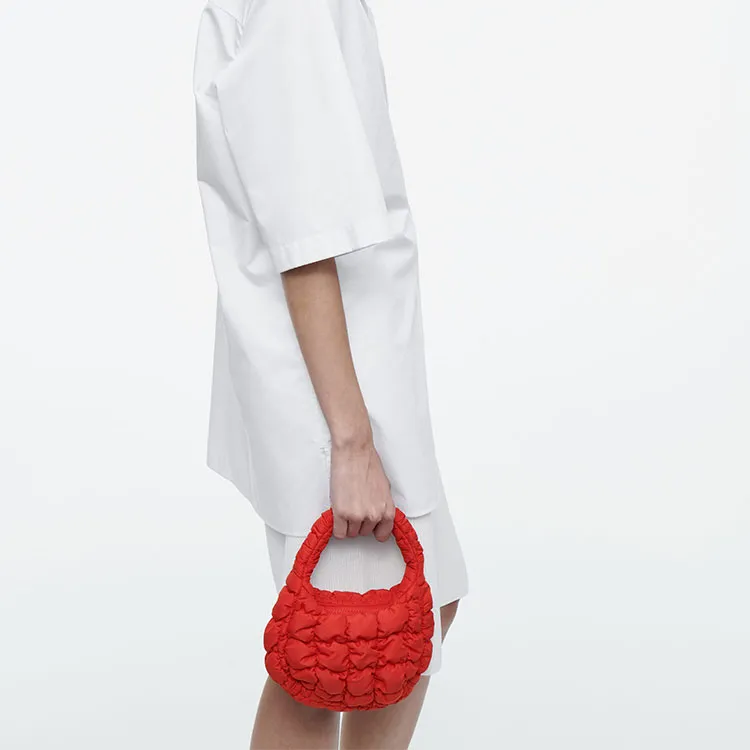 COS Polyester Handbag Extra Mini Women's Red-3