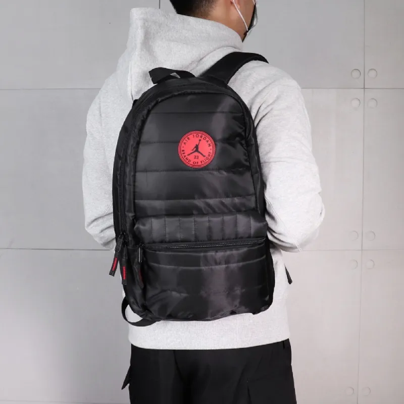 Jordan Polyester Backpack Regular Unisex Gray-4