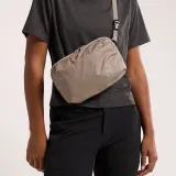 Arcteryx Nylon Shoulder Bag Crossbody Bag Regular Unisex Smoke Gray