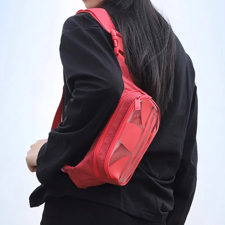 Adidas Originals Polyester Shoulder Bag Crossbody Bag Fanny Pack Regular Unisex True Red-1