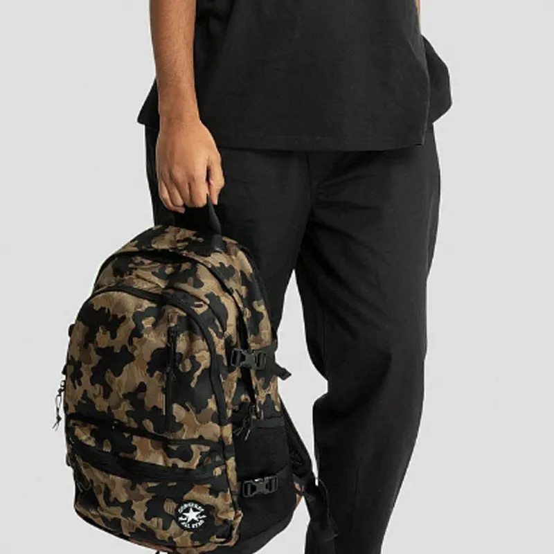 Converse Polyester Backpack Regular Unisex Green-2