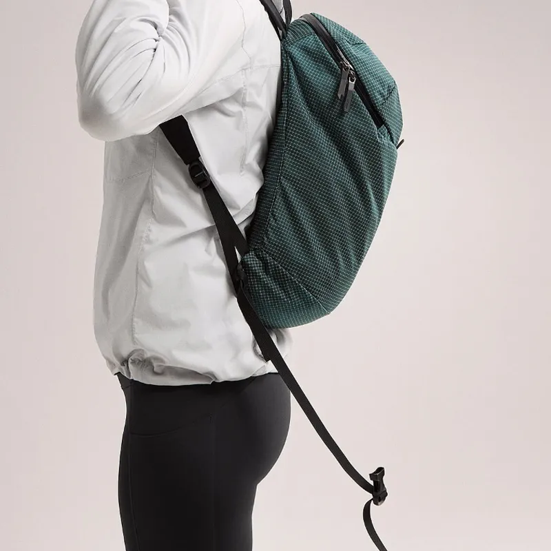 Arcteryx Nylon Backpack Regular Unisex Green-3
