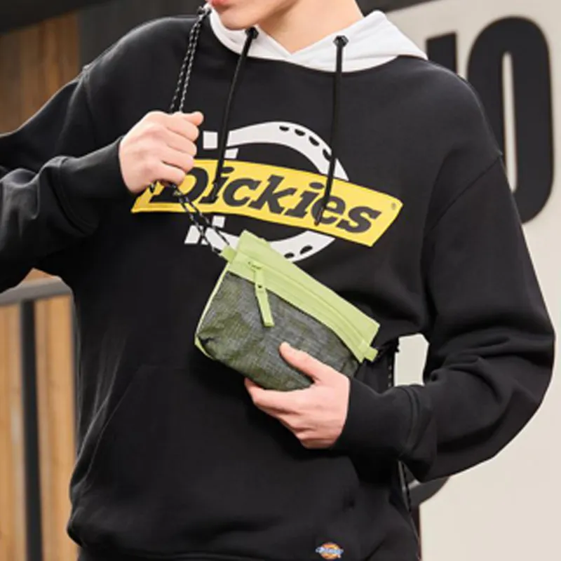 Dickies Polyester Shoulder Bag, Crossbody Bag Mini Unisex Muskmelon Yellow-3