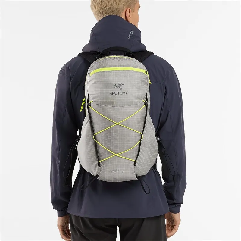 Arcteryx Nylon Backpack Unisex Gray-4
