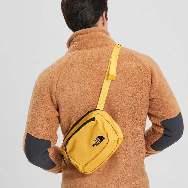 THE NORTH FACE Nylon Fabric Fanny Pack Regular Unisex Ginger Yellow-3