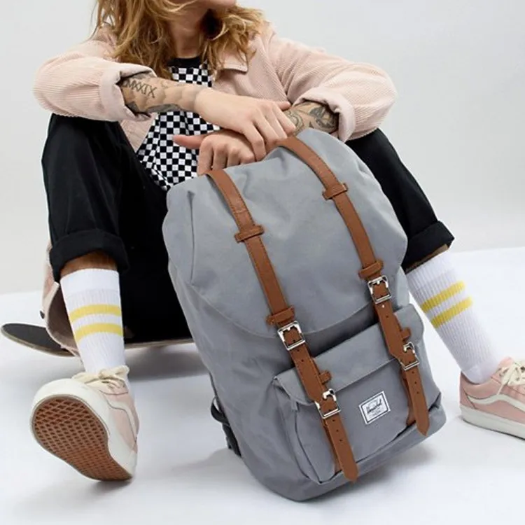 Herschel Polyester Travel Bags Backpack Unisex Retreat Asphalt Gray-1