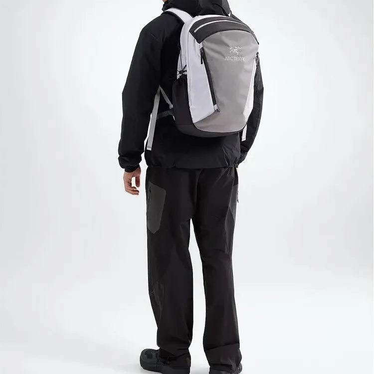 Arcteryx BEAMS Collaboration Mantis Nylon Backpack Regular Unisex Gray White-3