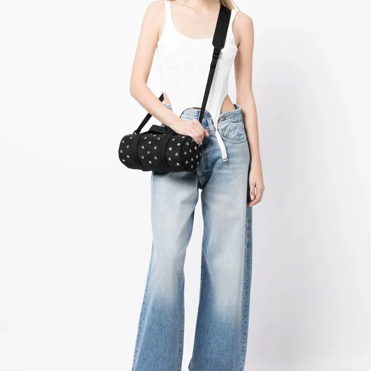 Alexander Wang Embellished Mini Wangsport Duffle Bag-4
