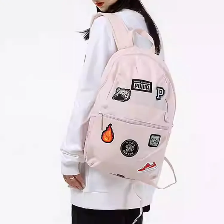 PUMA Polyester Backpack Regular Unisex Pink-2