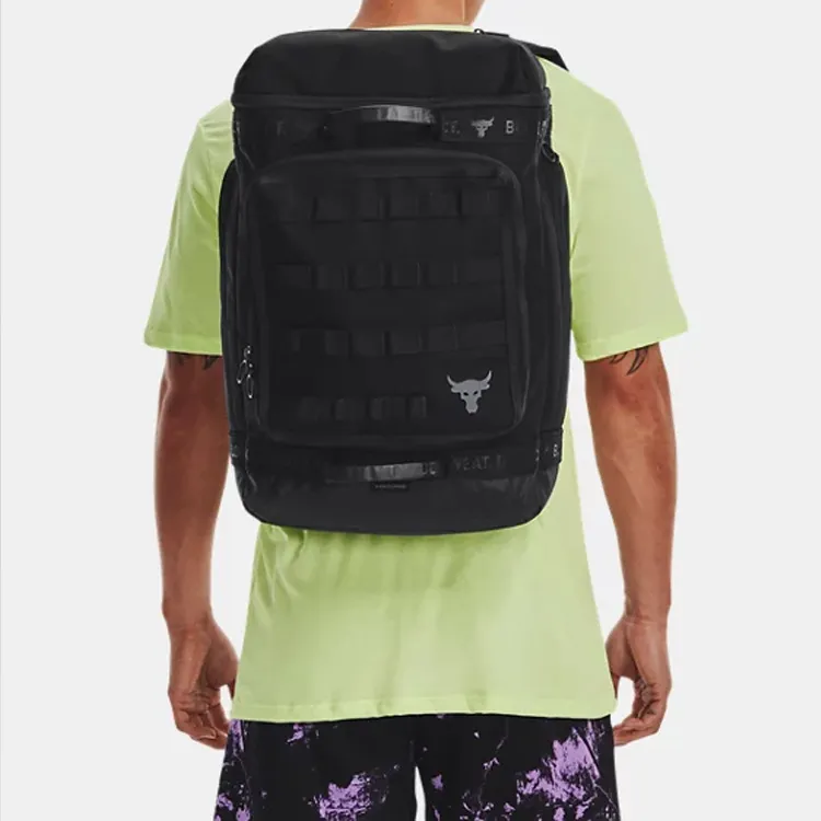 Under Armour Polyester Backpack Regular Unisex Black-2