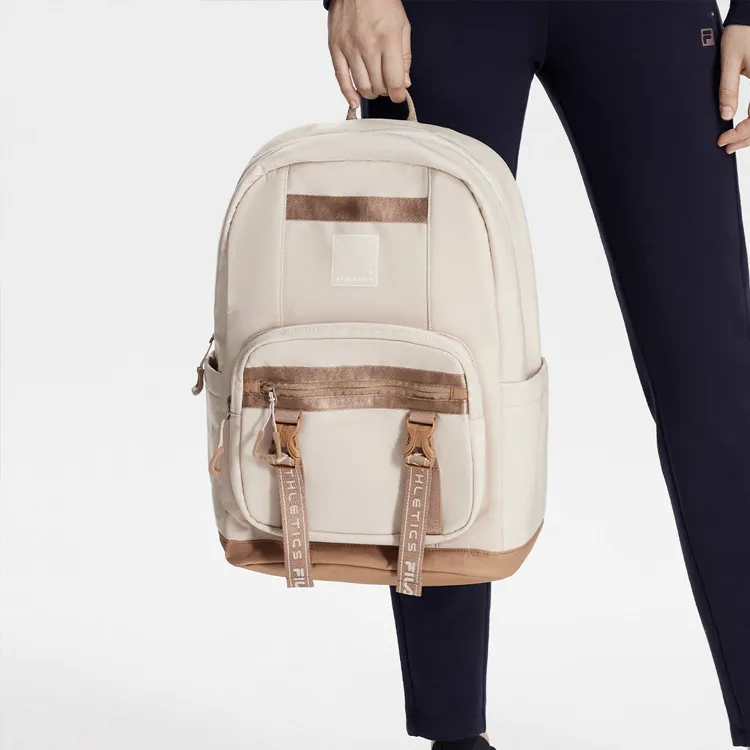 FILA Fabric Backpack Regular Unisex Mucilage Leather Color-3