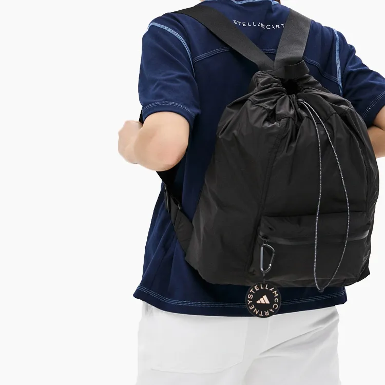 Adidas Stella McCartney Collaboration Polyester Backpack Regular Unisex Black-1