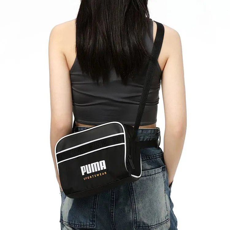 PUMA Polyester Crossbody Bag Regular Unisex Black-3
