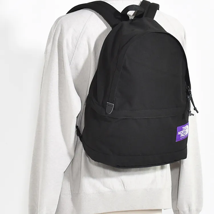 THE NORTH FACE PURPLE LABEL Recycled Polyester Canvas Backpack Regular Unisex Black-2