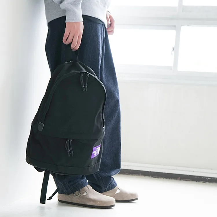 THE NORTH FACE PURPLE LABEL Recycled Polyester Canvas Backpack Regular Unisex Black-3