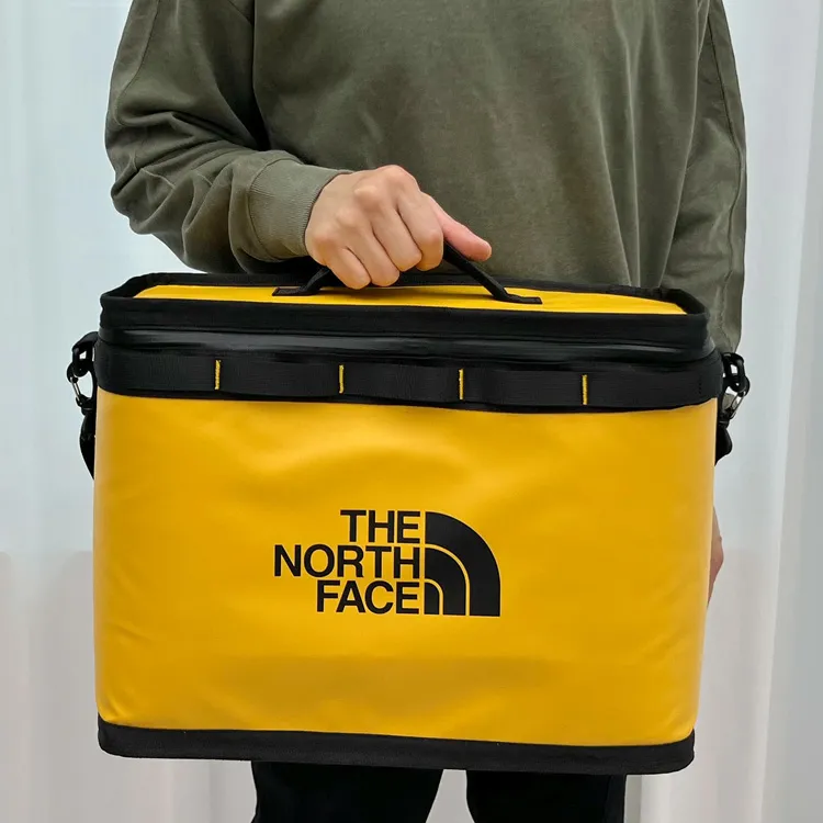 THE NORTH FACE Polyester Handbag Shoulder Bag Crossbody Bag Large Size Unisex Yellow-4