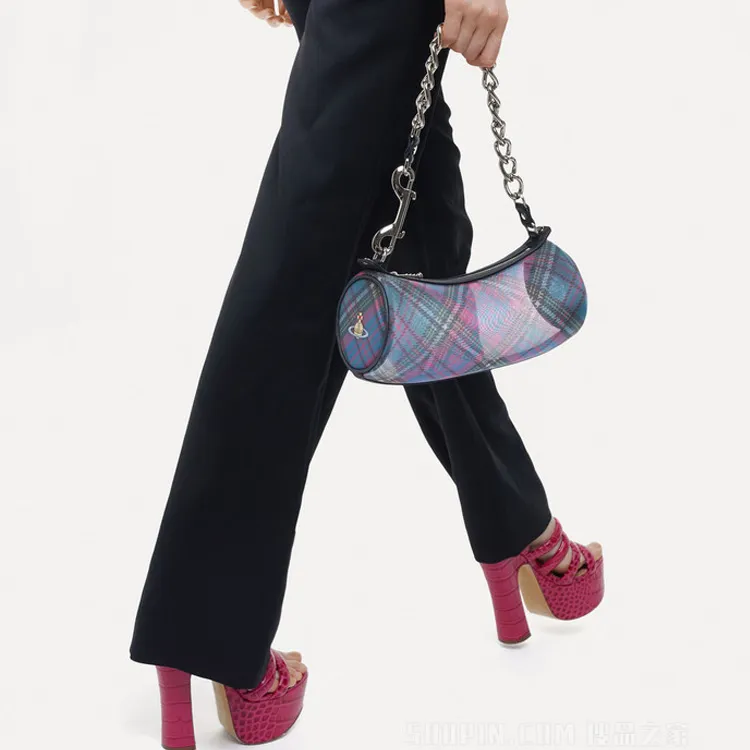 Vivienne Westwood Fabric Handbag, Shoulder Bag Women's Multicolor-4