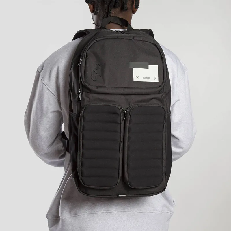 PUMA Fabric Backpack Unisex Black-3