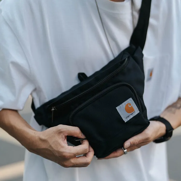 Carhartt Nylon Fanny Pack Regular Unisex Black-3